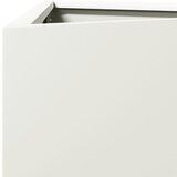  Vrtna sadilica bijela trokutasta 30 x 26 x 75 cm čelična | shoptok.hr
