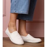Gemre White women's slip-on sneakers Gerri | Shoptok.si