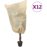  Navlake od flisa za biljke s vezicom 12 kom 70 g/m² 0 8 x 1 m | shoptok.hr