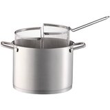 Brandani lonec za špagete Free 24 cm, indukcija, inox, steklo Cene