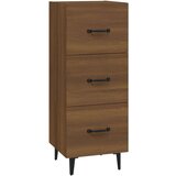  Komoda rjavi hrast 34,5x34x90 cm inženirski les, (20654874) | Shoptok.si