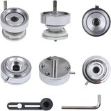  Izrađivač znački s 500 dijelova za gumbe s pribadačom 37 mm | shoptok.hr