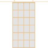  Klizna vrata zlatna 102,5x205 cm matirano staklo ESG i aluminij | Eponuda.ba
