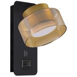  Brilagi - LED Zidna lampa sa USB portom AURA LUX 1xGX53/30W/230V crna/zlatna | Eponuda.com