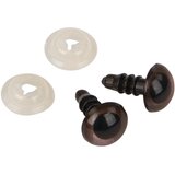 RAYHER Plastična očesa varn. rjava 8 mm 10 kos, (20631541) | Shoptok.si