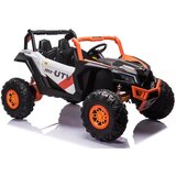 Ramiz Otroški avto akumulator Buggy UTV-MX 24V 4X4 oranžno-bel lea | Shoptok.si