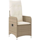 vidaXL 9-dijelni vrtni bistro set od poliratana s jastucima bež | shoptok.hr