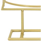 vidaXL Kovinsko božično drevesce Zlata 90 cm Jeklo s prašnim premazom | Shoptok.si