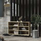 vidaXL Komoda sonoma hrast 103,5x35x70 cm iverna plošča, (20656216) Cene