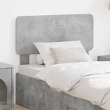 vidaXL Vzglavje z vzglavjem Betonsko siva 100 cm Konstruiran les | Shoptok.si