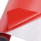 vidaXL Folija za avto 2 kosa mat rdeča 100x150 cm + 50x150 cm | Shoptok.si