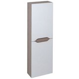 Sapho Bijeli/u prirodnoj boji kupaonski ormarić u dekoru egzotičnog drva 40x140 cm Wave – | shoptok.hr