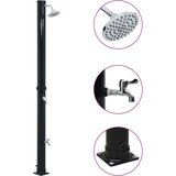 vidaXL Solarni tuš črn 220 cm 20 L, (21394838) | Shoptok.si