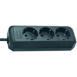 Brennenstuhl 1158620015 razdelilna letev 3-kratni črna vtičnica 1 kos, (20635619) | Shoptok.si