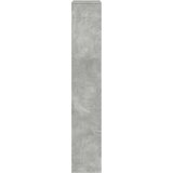 vidaXL Knjižna omara betonsko siva 100x33x187,5 cm inženirski les | Shoptok.si