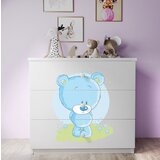 HAPPYKIDS PREDALNIK DREAMY MEDVEDEK (VE BARV)-Bela Cene