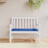  Jastuk za vrtnu klupu plavi 100 x 50 x 3 cm od tkanine Oxford | shoptok.hr