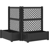  Velika s osvrtom 2 pcs Antracit 143 x 143 x 133,5 cm PP | shoptok.hr