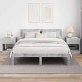  Stranska miza 2 pcs Betonsko siva 40,5 x 40 x 45 cm, (5000201672) | Shoptok.si