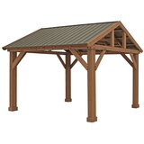 WESTMANN Drveni paviljon - Gazebo - Yukon 427x365x330 cm - BRANDED IN GERMANY Slike