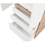 Lesnina XXXL OMARA ZA OBLAČILA, bela, hrast artisan | Shoptok.si