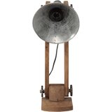 Stolna svjetiljka 25 W vintage srebrna 23x13x52 cm E27 | shoptok.hr