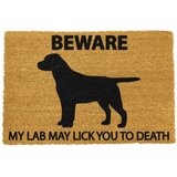 Artsy Doormats Predpražnik iz naravnih kokosovih vlaken Labrador, 40 x 60 cm Cene