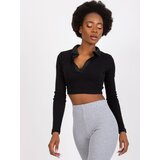 RUE PARIS Blouse-RV-BZ-7563.02-black | Shoptok.si