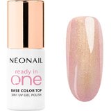 NeoNail Ready In One 3in1 UV Gel Polish gel lak za nohte z diamantnim prahom odtenek 01 One Rose Glow 7.2 ml Cene