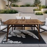 Bessagi Garden Vrtna Miza Nicola, Barva Oreha, 160-200x90 | Shoptok.si