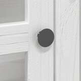  Visoka komoda BODO bijelo-smeđa 115,5x43x200,5 cm od borovine | Eponuda.com