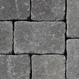 Semmelrock opločnik castello antico (d x š x v: 12,5 x 12,5 x 6 cm, sivo-crne boje, beton) cijene