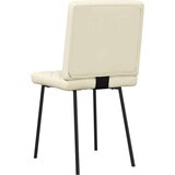  Jedilni stoli 4 kosi krem umetno usnje | Shoptok.si