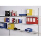 hofe Stenski regal - letev z luknjami, Jeklo, z oblogo iz umetne mase, dolžina 1500 mm | Shoptok.si