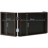 vidaXL Trodijelni okvir za fotografije smeđi 28x18 cm + 2 x (13x18 cm) | shoptok.hr
