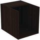 Ideal Standard Tamno smeđi nizak/zidni kupaonski ormarić u dekoru hrasta 40x44 cm i.Life B – | shoptok.hr