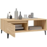  Stolić za kavu boja hrasta sonome 90x60x35 cm konstruirano drvo Smeđa | Shoptok.si
