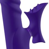 Action No. Fourteen Thrusting & Waving Function with Rabbit Liquid Silicone Purple | shoptok.hr