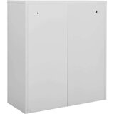  Uredski ormarić svjetlosivi 90 x 40 x 102 cm čelični | shoptok.hr