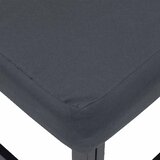  Sjedeća garnitura za vrt s jastukom 13 pcs Crna Aluminij | shoptok.hr