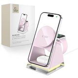 TECH-PROTECT QI15W-A43 3IN1 MAGNETIC MAGSAFE WIRELESS CHARGER BABY PINK, (21974751) | Shoptok.si