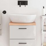  Kopalniški pult svetlo rjav 40x40x4 cm obdelan trden les | Shoptok.si
