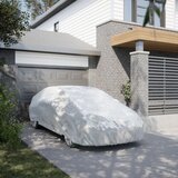 Maison Chic Prevleka za zunanjo pohištvo - Avtomobilska prevleka za limuzino s sponkami srebrna XL, (21795097) | Shoptok.si