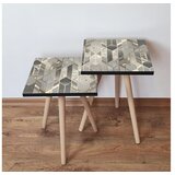 Hanah home set stolića za kafu 2Shp497, 2 dijela, šareni | Eponuda.ba