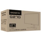 Gigabyte G27Q LED zaslon 68.6 cm (27 palac) Energetska učinkovitost 2021 G (A - G) 2560 x 1440 piksel QHD 1 ms USB 3.2 gen. 1 (USB 3.0), HDMI™, DisplayPort, slušalice (3.5 mm jack) IPS LED | Eponuda.ba