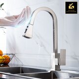 Kranig Kraanwerk Senzorska pipa Kuhinja | Izjemna kuhinjska pipa | Pipa z izvlečno cevjo | Škatle vse naokoli, (21730786) Cene