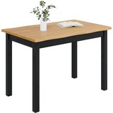  Stol za objedovanje EKAI Crna 112 x 70 x 76,5 cm | Eponuda.com