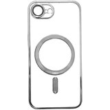  Silikonska futrola Magsafe za Iphone 16e/17e/ srebrna u
