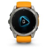 Garmin Fenix 8, 51 mm, AMOLED Sapphire, Titanium, Spark Orange/Graphite, (21581868) | Shoptok.si