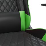  igraća stolica crno-zelena od umjetne kože | shoptok.hr